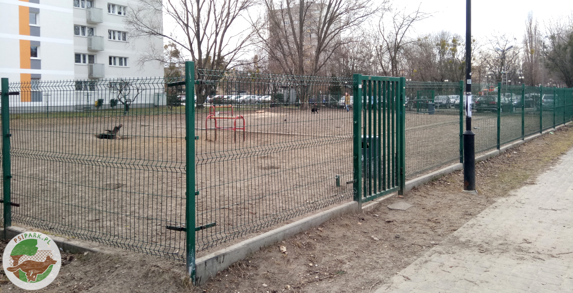 Wybieg dla psów Warszawa Park Herberta Stare Bielany