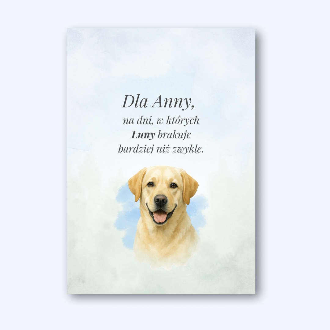 pamietnik po stracie ukochanego psa dedykacja